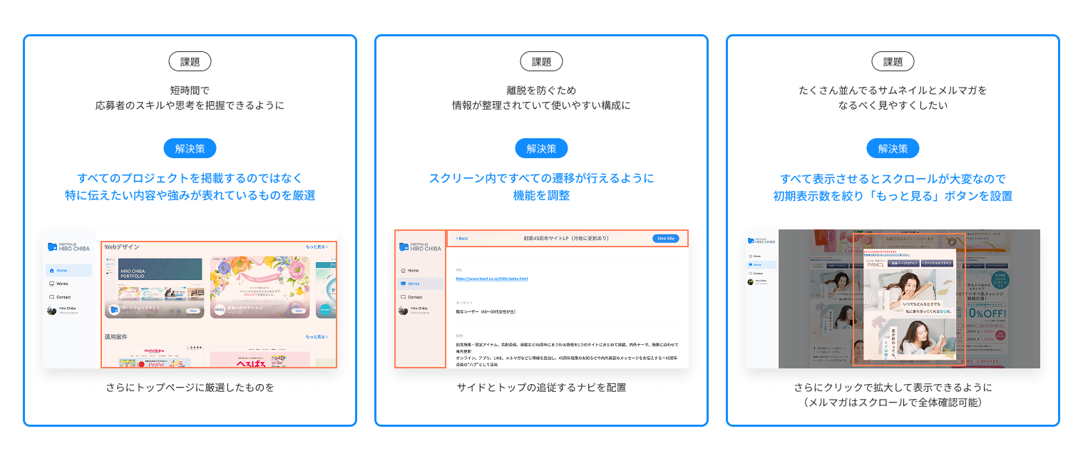 ターゲットユーザーのニーズ↔︎解決策の詳細画像